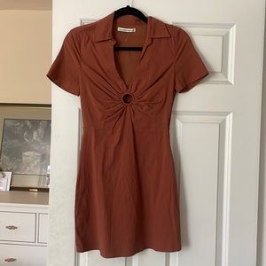 Abercrombie brown mini dress